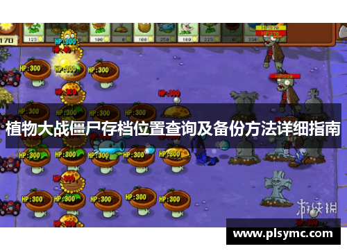 植物大战僵尸存档位置查询及备份方法详细指南